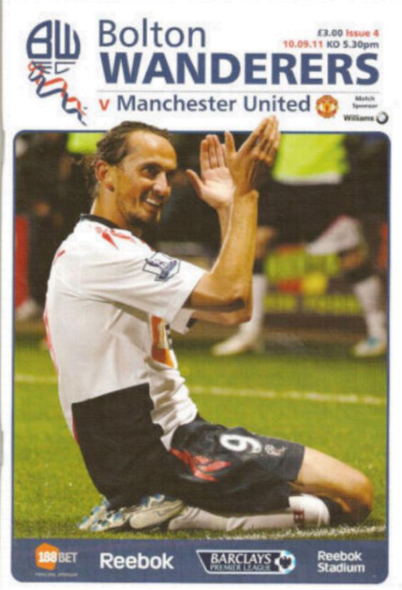 BOLTON WANDERERS v MAN UTD 2011/12